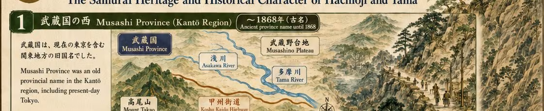 武蔵国の西 ・ Musashi Province